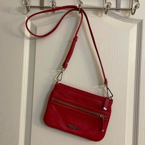 Calvin Klein Red Crossbody Handbag